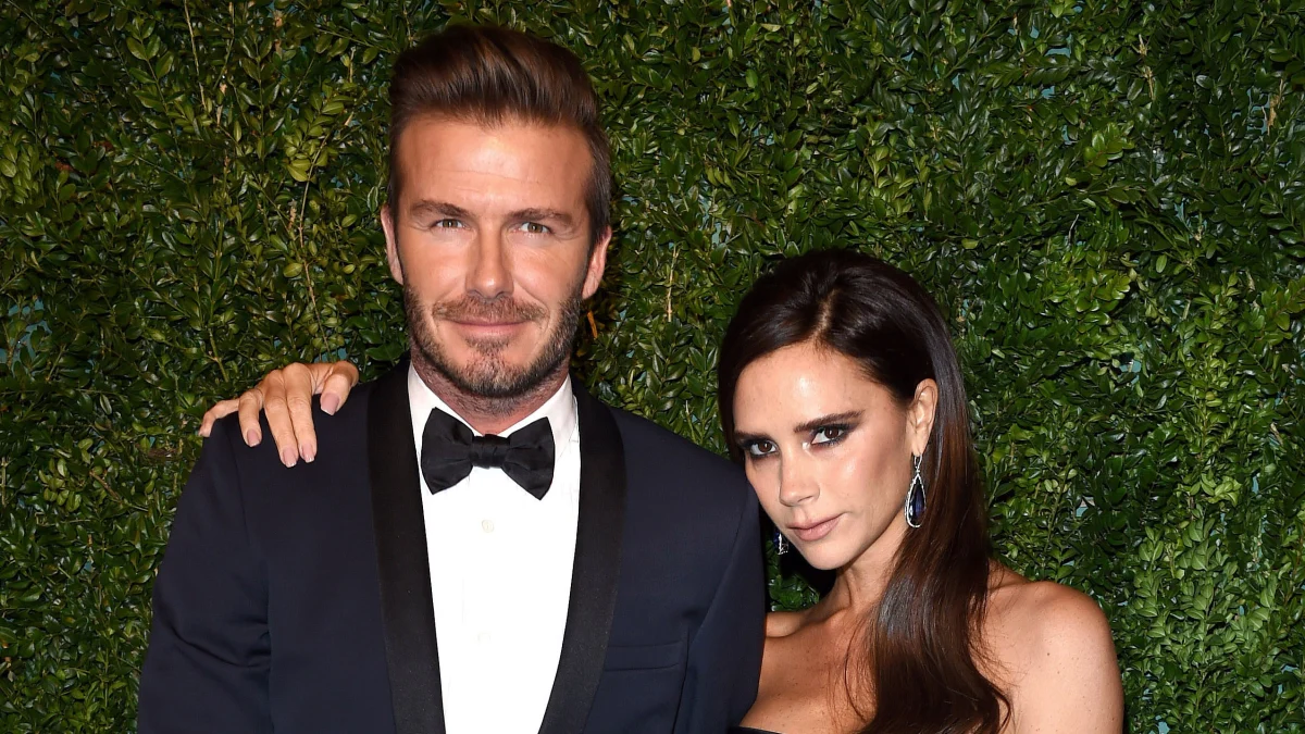 "David Beckham's unveiled makeup routine"